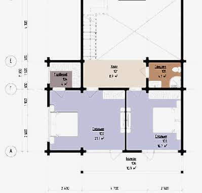 2 этаж - планировка
