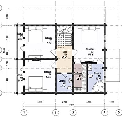 2 этаж - планировка