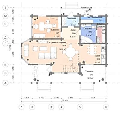 1 этаж - планировка