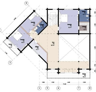 2 этаж планировка