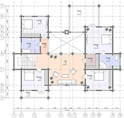 2 этаж - планировка