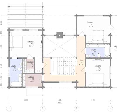 2 этаж - планировка