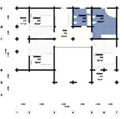 2 этаж планировка