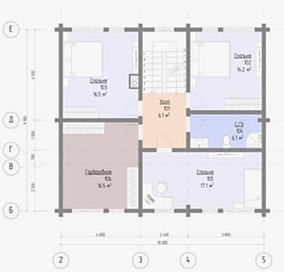 2 этаж - планировка