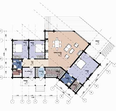 1 этаж - планировка