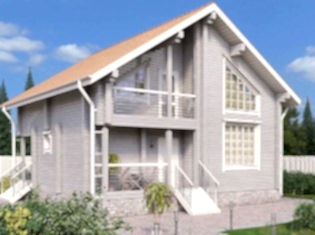 Небольшой двухэтажный дом «Амстердам»