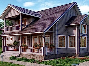 Загородный дом под ключ «Тиба»