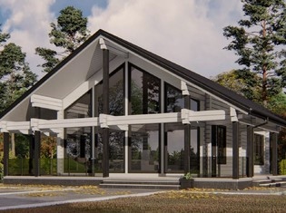 Загородный дом с большой террасой «Гонолулу»