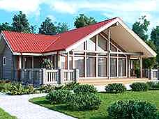 Дома с панорамными окнами