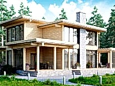 Дома с плоской крышей