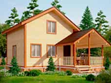 Проекты каркасных домов