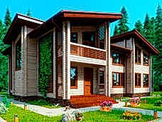 Проекты коттеджей