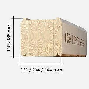 клееный брус из сосны