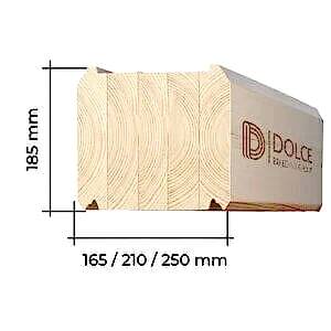 клееный брус из сосны